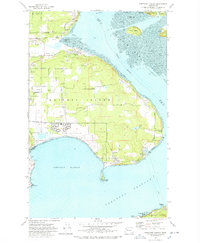 preview thumbnail of historical topo map of Island County, WA in 1977