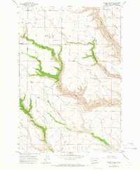 Download a high-resolution, GPS-compatible USGS topo map for Crider Valley, WA (1966 edition)