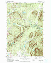 preview thumbnail of historical topo map of King County, WA in 1993