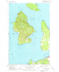 Download a high-resolution, GPS-compatible USGS topo map for Cypress Island, WA (1977 edition)