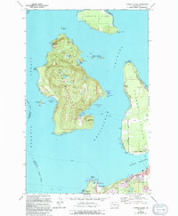 preview thumbnail of historical topo map of Skagit County, WA in 1973