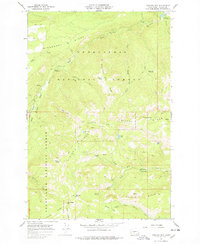 preview thumbnail of historical topo map of Yakima County, WA in 1967