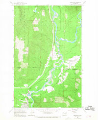 Download a high-resolution, GPS-compatible USGS topo map for Darrington, WA (1968 edition)