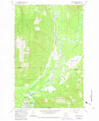 Download a high-resolution, GPS-compatible USGS topo map for Darrington, WA (1983 edition)