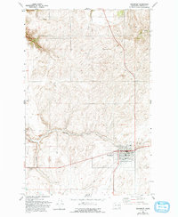 Download a high-resolution, GPS-compatible USGS topo map for Davenport, WA (1993 edition)