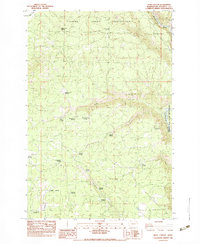 Download a high-resolution, GPS-compatible USGS topo map for Dead Canyon, WA (1983 edition)