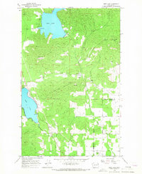 preview thumbnail of historical topo map of Stevens County, WA in 1965