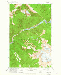 preview thumbnail of historical topo map of Whatcom County, WA in 1963