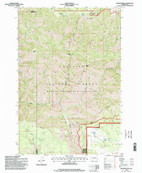 Download a high-resolution, GPS-compatible USGS topo map for Diamond Peak, WA (1998 edition)