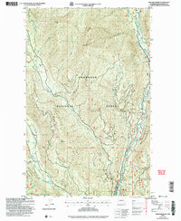 Download a high-resolution, GPS-compatible USGS topo map for Doe Mountain, WA (2006 edition)
