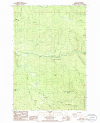 Download a high-resolution, GPS-compatible USGS topo map for Dole, WA (1986 edition)