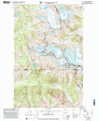 Download a high-resolution, GPS-compatible USGS topo map for Dome Peak, WA (2002 edition)