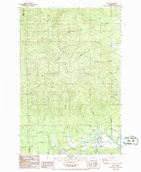 Download a high-resolution, GPS-compatible USGS topo map for Doty, WA (1986 edition)