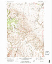 Download a high-resolution, GPS-compatible USGS topo map for Douglas, WA (1972 edition)