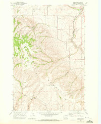 Download a high-resolution, GPS-compatible USGS topo map for Douglas, WA (1972 edition)