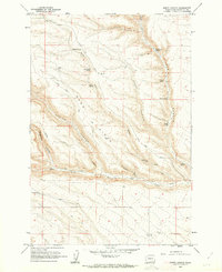 Download a high-resolution, GPS-compatible USGS topo map for Douty Canyon, WA (1963 edition)