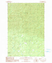 Download a high-resolution, GPS-compatible USGS topo map for Dry Bed Lakes, WA (1990 edition)