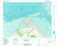 Download a high-resolution, GPS-compatible USGS topo map for Dungeness, WA (1981 edition)