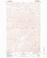 Download a high-resolution, GPS-compatible USGS topo map for Dusty, WA (1981 edition)
