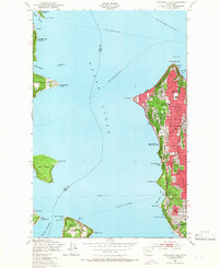 Download a high-resolution, GPS-compatible USGS topo map for Duwamish Head, WA (1966 edition)