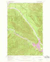 Download a high-resolution, GPS-compatible USGS topo map for Eagle Gorge, WA (1969 edition)