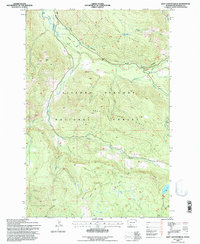 Download a high-resolution, GPS-compatible USGS topo map for East Canyon Ridge, WA (1996 edition)