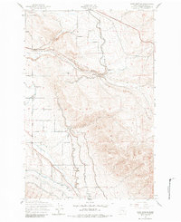 Download a high-resolution, GPS-compatible USGS topo map for East Kittitas, WA (1980 edition)