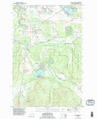 Download a high-resolution, GPS-compatible USGS topo map for East Olympia, WA (1995 edition)