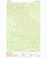 Download a high-resolution, GPS-compatible USGS topo map for East of Raymond, WA (1986 edition)