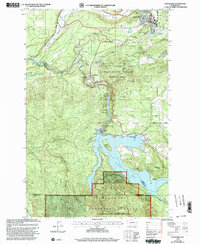Download a high-resolution, GPS-compatible USGS topo map for Eatonville, WA (2003 edition)