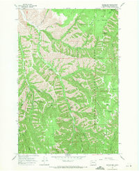 Download a high-resolution, GPS-compatible USGS topo map for Eckler Mtn, WA (1971 edition)