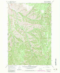 Download a high-resolution, GPS-compatible USGS topo map for Eckler Mtn, WA (1983 edition)