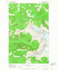 Download a high-resolution, GPS-compatible USGS topo map for Eldorado Peak, WA (1967 edition)