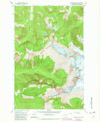Download a high-resolution, GPS-compatible USGS topo map for Eldorado Peak, WA (1982 edition)