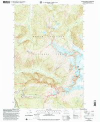 preview thumbnail of historical topo map of Skagit County, WA in 1999