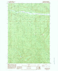 Download a high-resolution, GPS-compatible USGS topo map for Elk Mountain, WA (1983 edition)