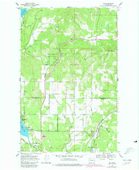 Download a high-resolution, GPS-compatible USGS topo map for Elk, WA (1981 edition)