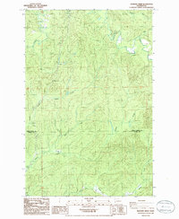 Download a high-resolution, GPS-compatible USGS topo map for Elkhorn Creek, WA (1986 edition)