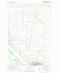 preview thumbnail of historical topo map of Kittitas County, WA in 1958