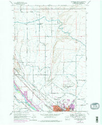 preview thumbnail of historical topo map of Kittitas County, WA in 1958