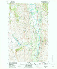 Download a high-resolution, GPS-compatible USGS topo map for Ellisforde, WA (1982 edition)