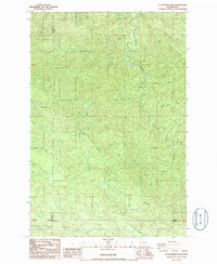 Download a high-resolution, GPS-compatible USGS topo map for Elochoman Pass, WA (1986 edition)