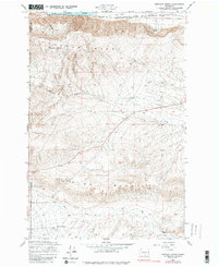 preview thumbnail of historical topo map of Benton County, WA in 1948