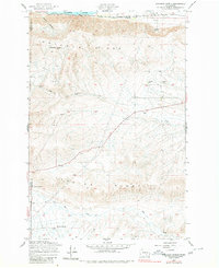 preview thumbnail of historical topo map of Benton County, WA in 1948