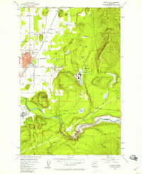 Download a high-resolution, GPS-compatible USGS topo map for Enumclaw, WA (1958 edition)