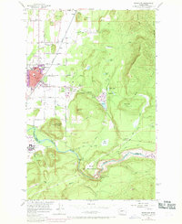 Download a high-resolution, GPS-compatible USGS topo map for Enumclaw, WA (1969 edition)