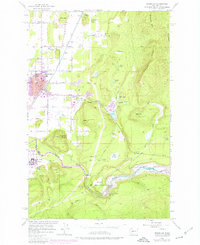 Download a high-resolution, GPS-compatible USGS topo map for Enumclaw, WA (1976 edition)