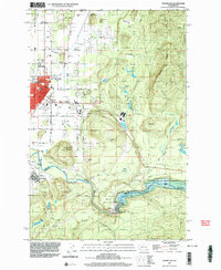 Download a high-resolution, GPS-compatible USGS topo map for Enumclaw, WA (2003 edition)
