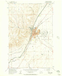 Download a high-resolution, GPS-compatible USGS topo map for Ephrata, WA (1957 edition)