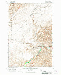 Download a high-resolution, GPS-compatible USGS topo map for Eureka, WA (1968 edition)